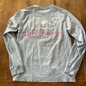 Vineyard Vines Charleston T Shirt Mens XS Long Sleeve
